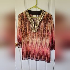 Chico's Sequin Tunic